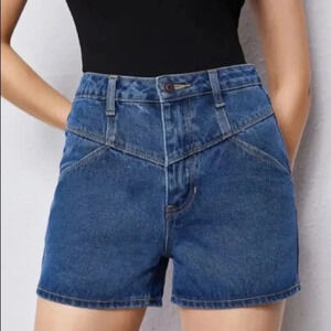 Wild Fable High Rise Shorts Denim